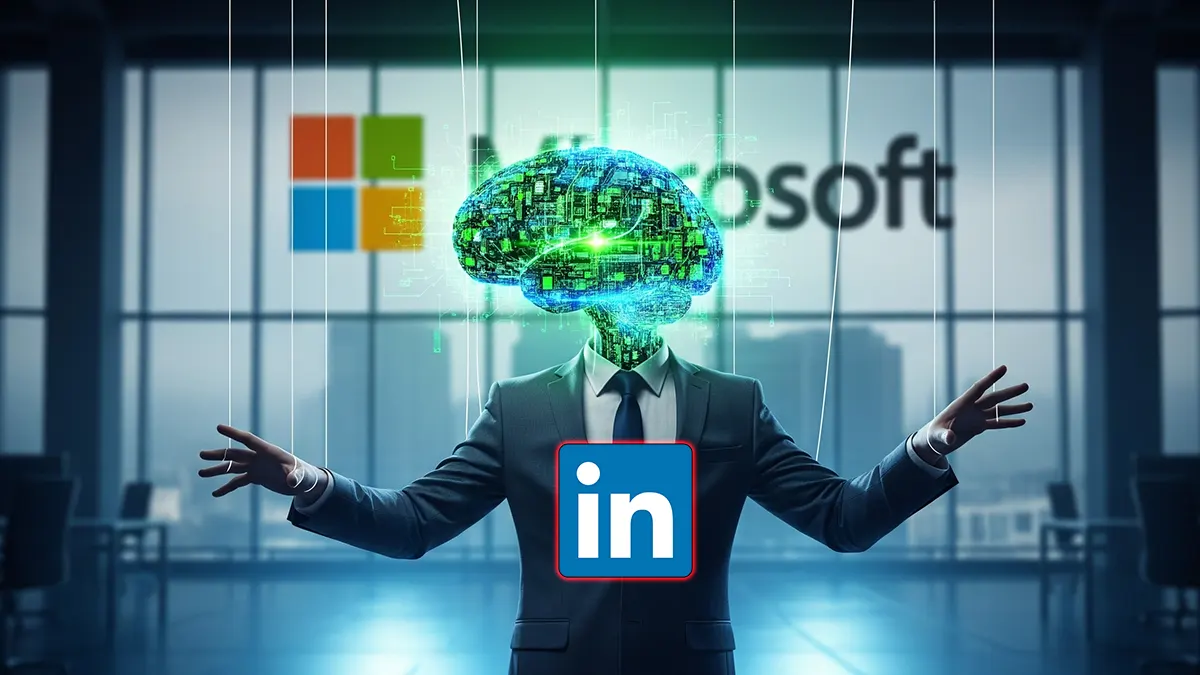 Ein LinkedIn Member wird zu KI-Daten